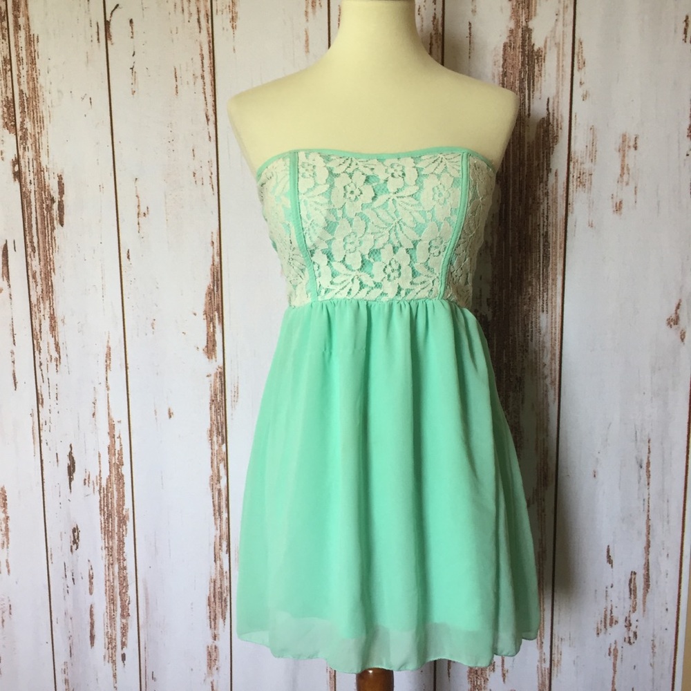 Rue 21 teal dress